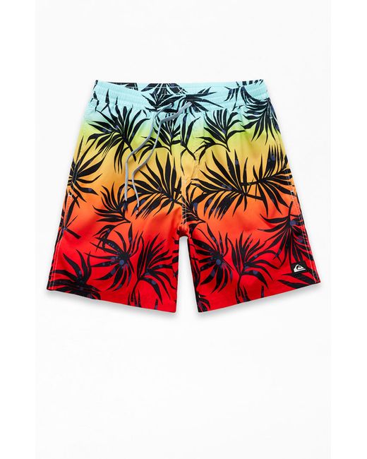 Quiksilver Recycled Everyday Mix Volley 7 Swim Trunks Small