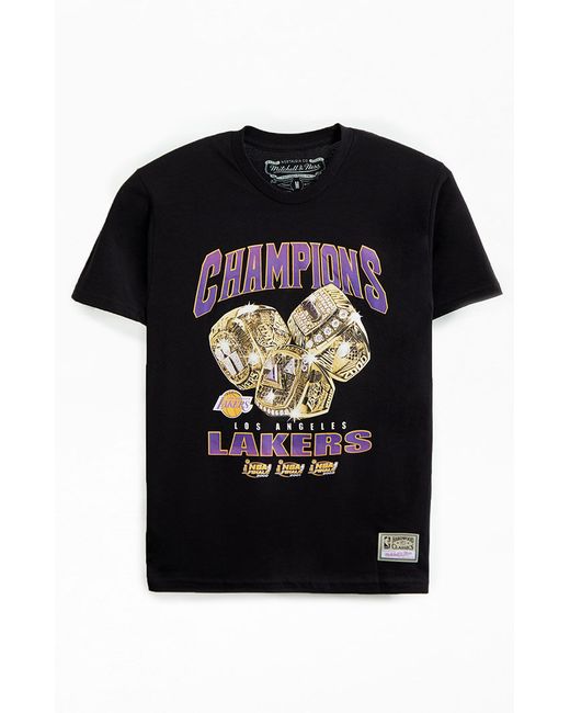 Mitchell & Ness Los Angeles Lakers Champions T-Shirt Small
