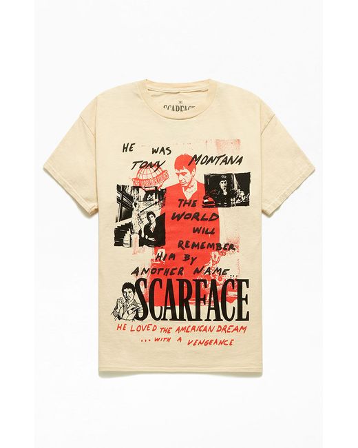 PacSun Scarface Collage T-Shirt Small