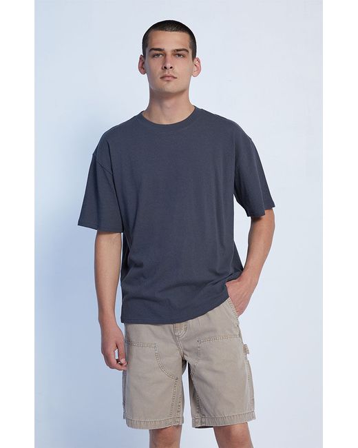 PS Basics Solid Oversized Boxy T-Shirt Small