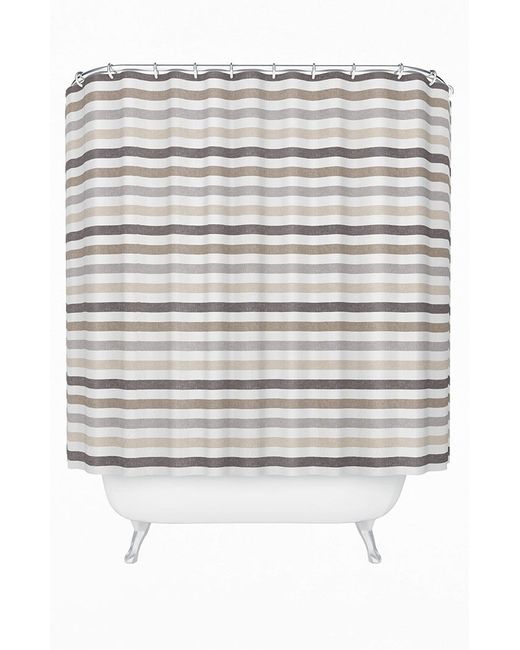 DENY Designs Striped Shower Curtain