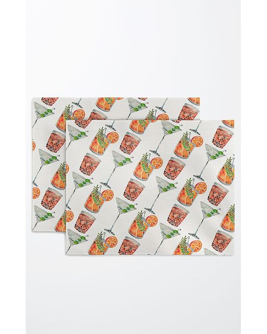 DENY Designs 2 Pack Cocktail Placemats