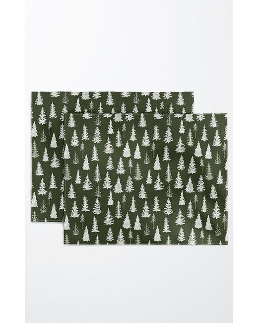 DENY Designs 2 Pack Trees Placemats