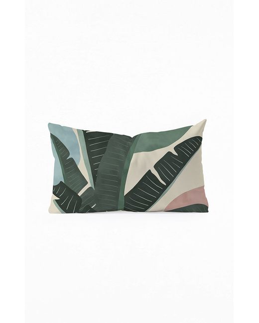 DENY Designs Plant Large Oblong Throw Pillow