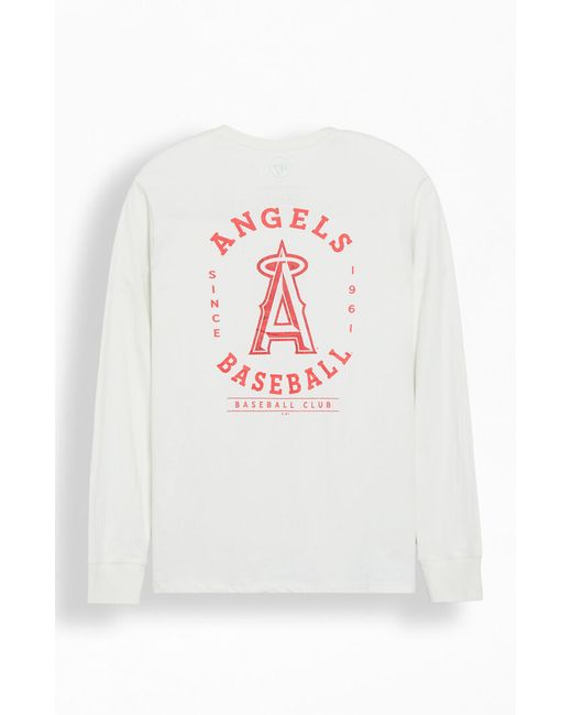47 Brand LA Angels Fall Back 47 Franklin Long Sleeve T-Shirt Small