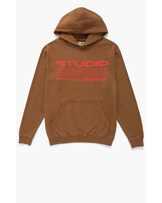 Studio by Supervsn Chocolate Graphic Hoodie Small