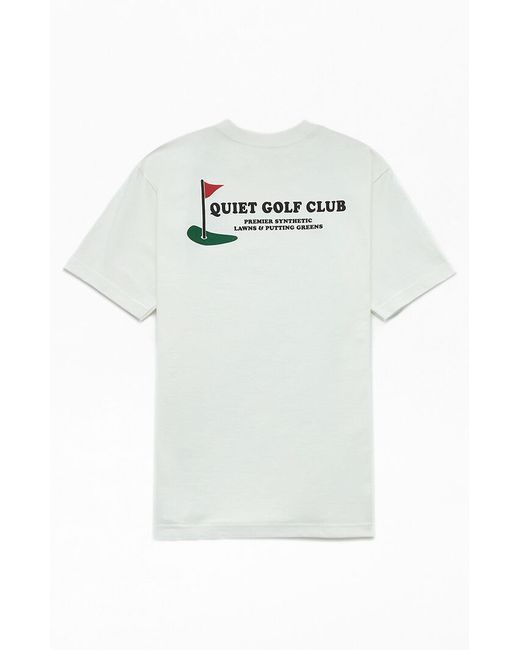 Quiet Golf Premier Greens T-Shirt Small