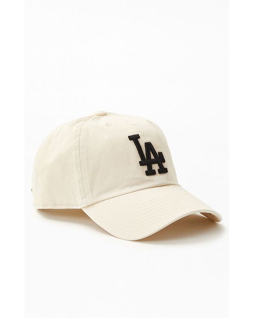 47 Brand Dodgers Clean Up Strapback Dad Hat