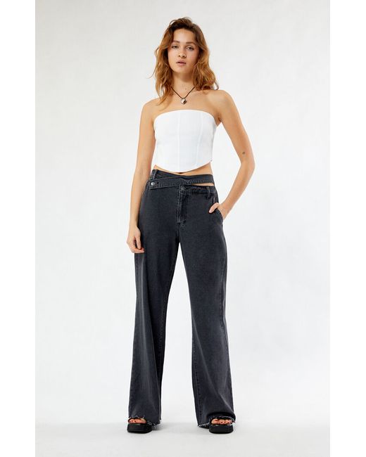 Circus NY High Waisted Denim Trousers