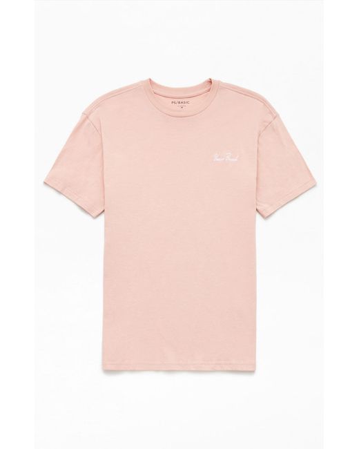 PacSun Venice Embroidered Regular Fit T-Shirt Small