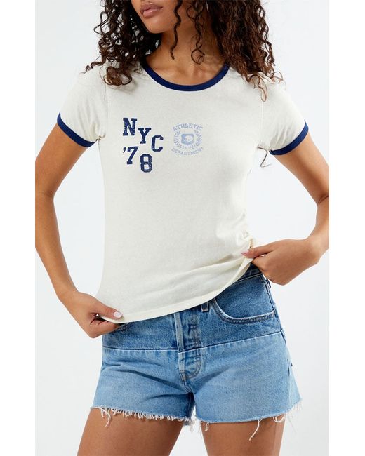 Golden Hour NYC 78 Athletic T-Shirt