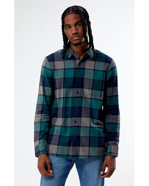 Volcom Caden Plaid Flannel Shirt Medium