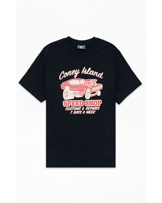 Coney Island Picnic Speed Shop T-Shirt Small