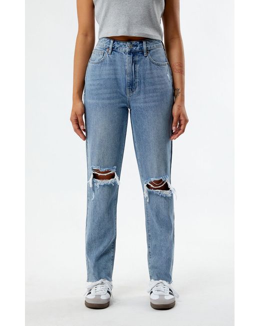 PacSun Eco Ripped Mom Jeans