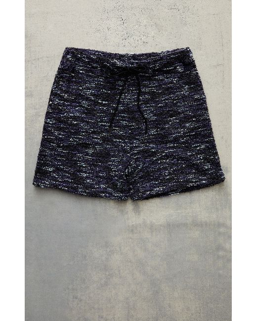 PacSun Fleece Nep Blue Shorts
