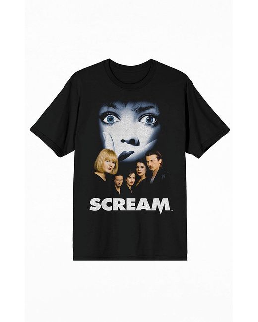 Bioworld Scream Distressed Movie T-Shirt Small