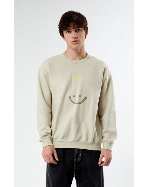 PacSun Smiley Crew Neck Sweatshirt Small
