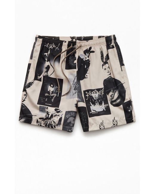 Playboy By Dive 6 Swim Trunks Small