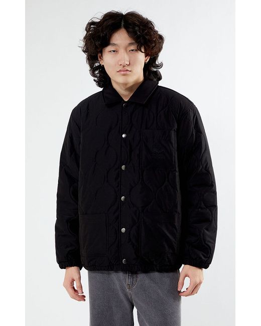 PacSun Quilted Coaches Jacket