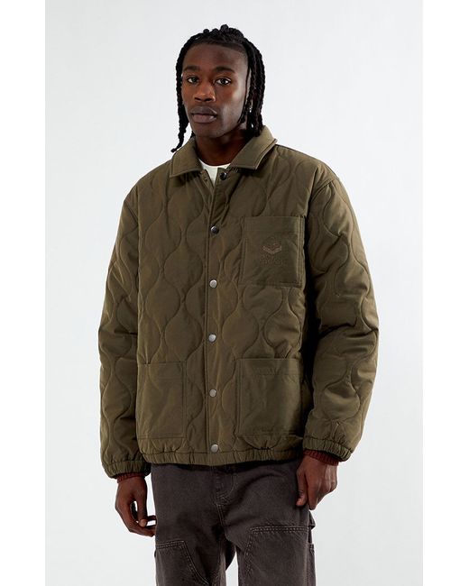 PacSun Quilted Coach Jacket