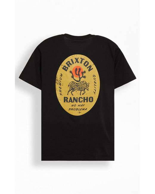 Brixton Rancho Tailored T-Shirt Small