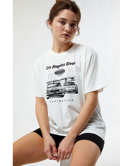 Coney Island Picnic LA River Racing Club T-Shirt Small