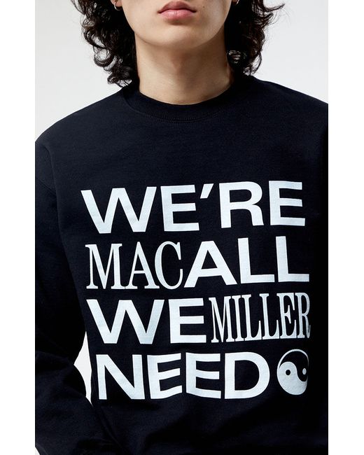 PacSun Mac Miller Crew Neck Sweatshirt Small