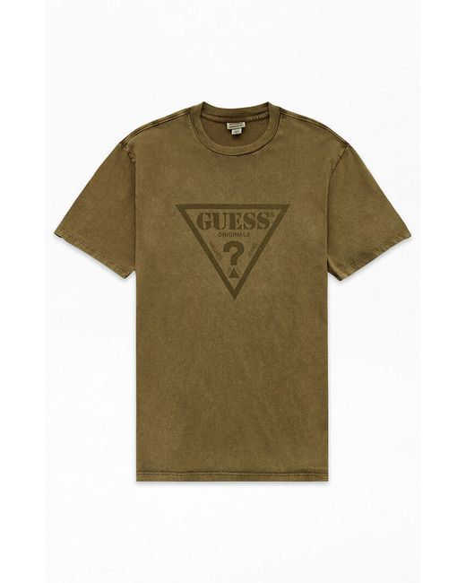 GUESS Originals Organic Vintage Triangle T-Shirt Small