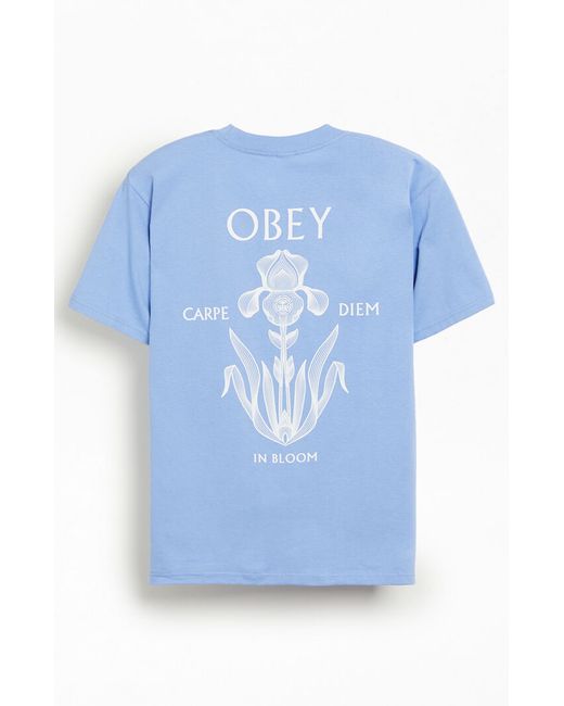 Obey Iris Bloom T-Shirt Small