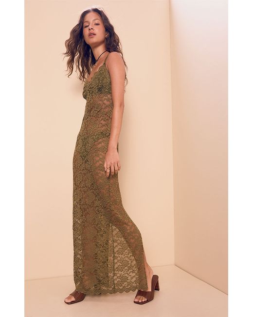 Beverly & Beck Allover Lace Midi Dress