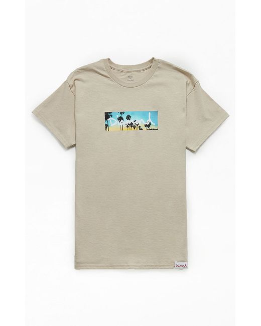 Diamond Supply Co. Palm Trees Box Logo T-Shirt Small