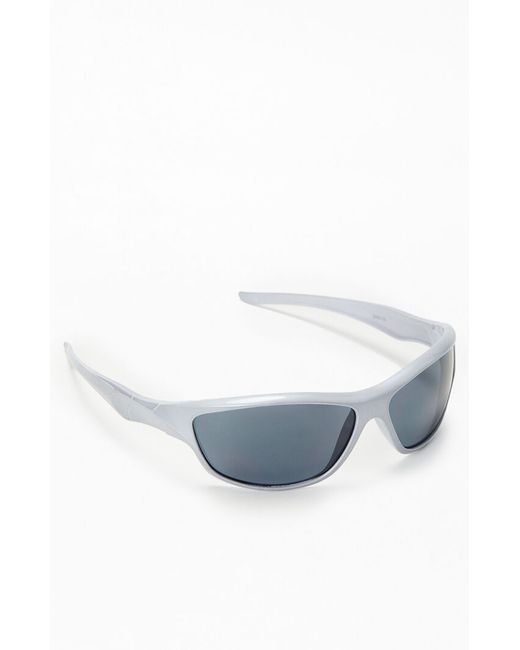 PacSun Plastic Racer Sunglasses