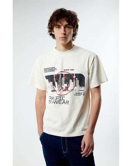 PacSun Pacific Sunwear Smile City T-Shirt Small
