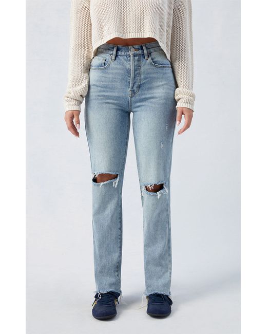PacSun Ripped Dad Jeans