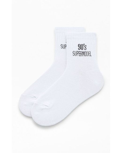 PacSun 90s Supermodel Crew Socks