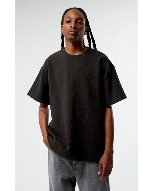 PacSun Oversized Jacquard Knit T-Shirt Small