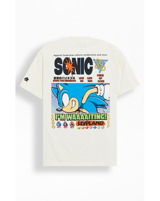 Hypland Sonic Waiting T-Shirt Small