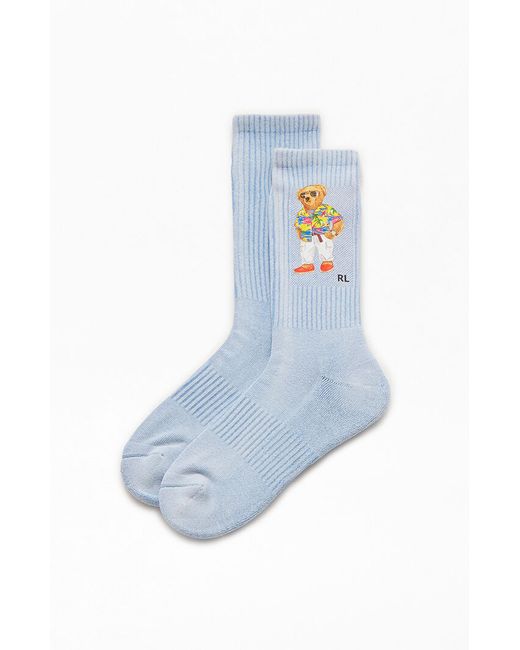 Polo Ralph Lauren Polo Bear Cotton-Blend Crew Socks