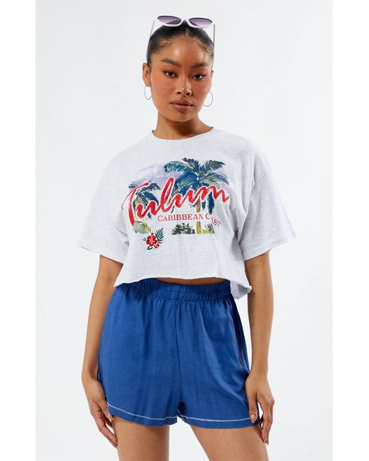 Ps / La Tulum Boxy Cropped T-Shirt