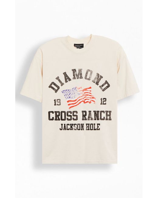 Diamond Cross Ranch Eagle T-Shirt Small