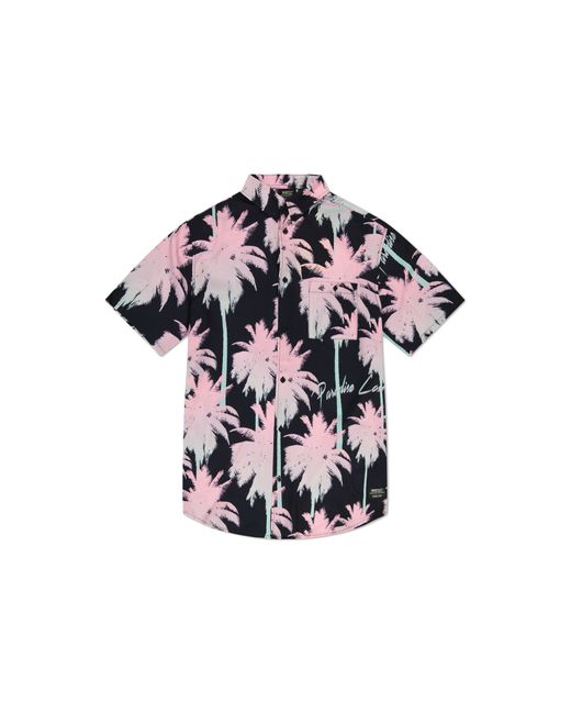 WeSC America Inc Oden Paradise Lost Camp Shirt Small