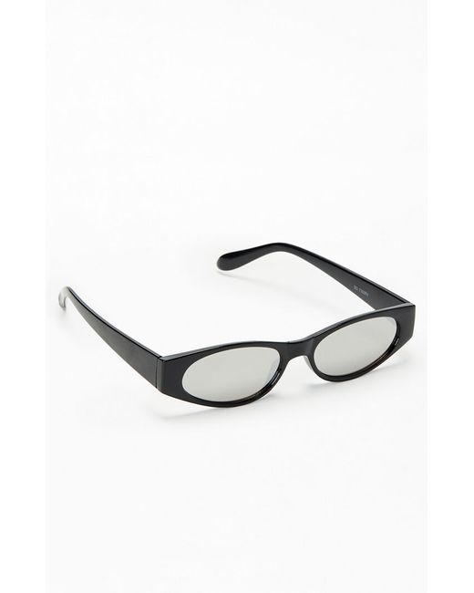 PacSun Low Profile Frame Sunglasses Silver