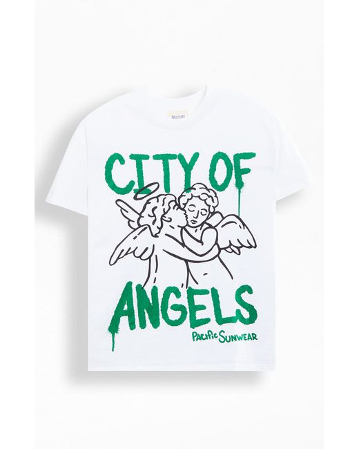 PacSun City Of Angels Oversized T-Shirt Small