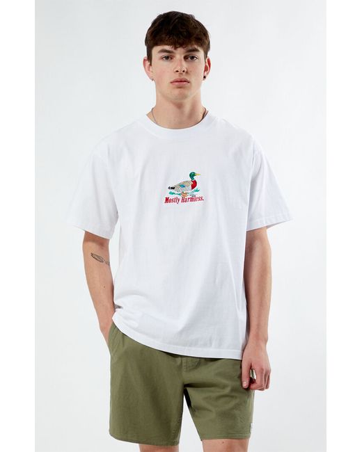 PacSun Mostly Harmless Embroidered T-Shirt Small