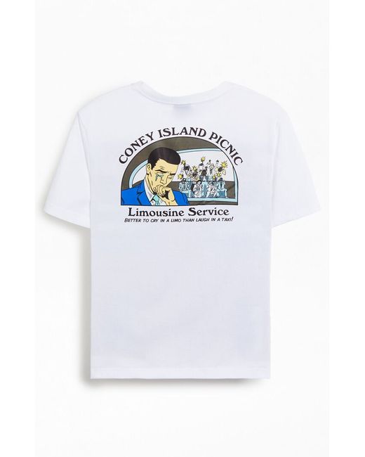 Coney Island Picnic Limousine Service T-Shirt Small