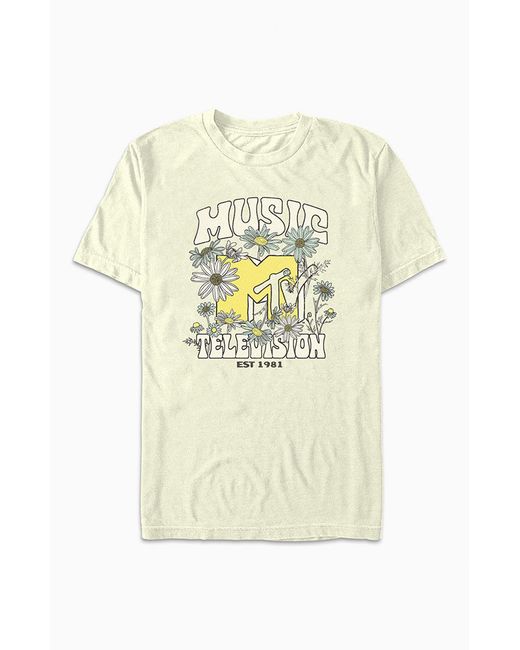 PacSun MTV Flowers T-Shirt Small