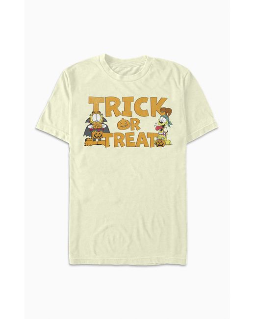 PacSun Garfield Trick Or Treat Halloween T-Shirt Small