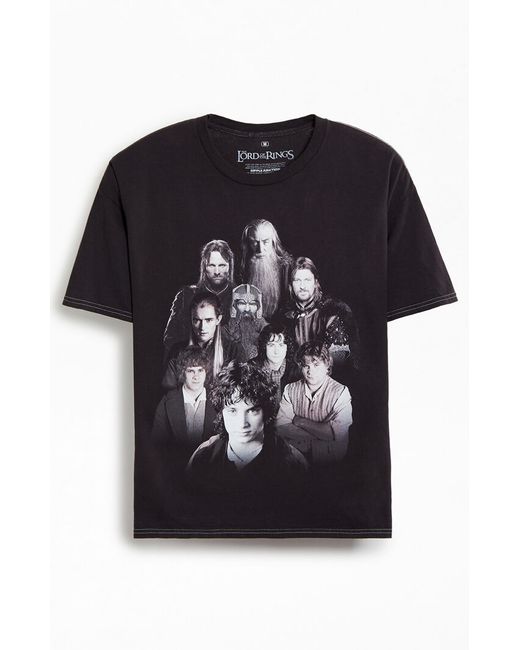 PacSun Lord Of The Rings Fellowhsip T-Shirt Small
