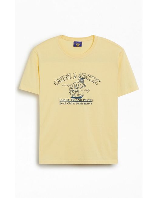 Coney Island Picnic Cause A Racket T-Shirt Small