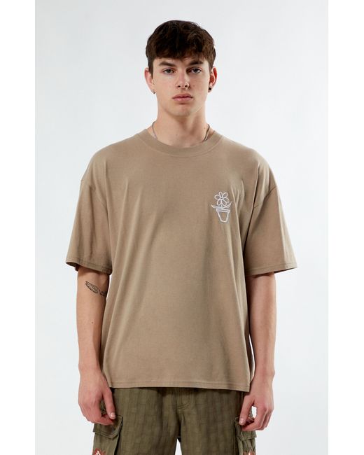 PacSun Clay Embroidered T-Shirt Small